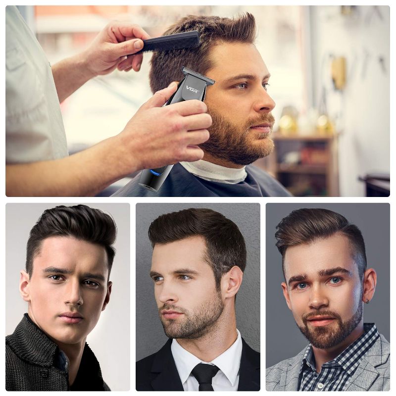 V-070 Tondeuse à cheveux Tondeuse à barbe pour hommes - الصورة 8