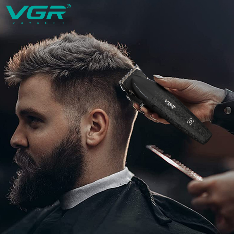 VGR 640 Tondeuse à cheveux Professionnelle Pour Hommes, Ensemble Tondeuse - الصورة 8