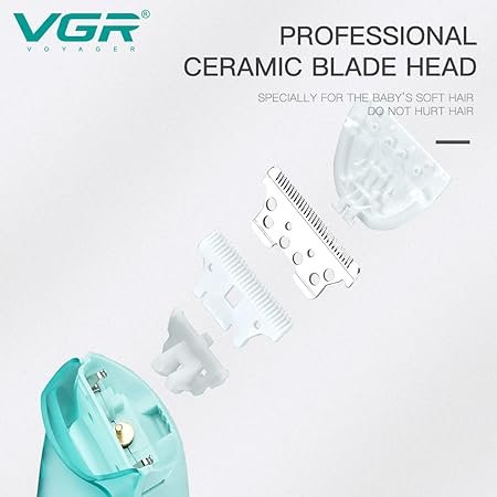 Tondeuse à cheveux pour bébé VGR V-151 Lames en céramique - الصورة 2