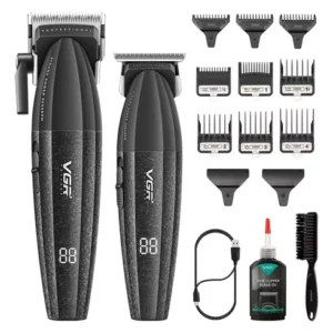 VGR 640 Tondeuse à cheveux Professionnelle Pour Hommes, Ensemble Tondeuse
