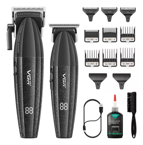 VGR 640 Tondeuse à cheveux Professionnelle Pour Hommes, Ensemble Tondeuse