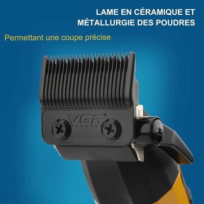 VGR Tondeuse à cheveux 285 Fresh Fade pour homme, 9000 tr/min, tondeuse professionnelle - الصورة 4