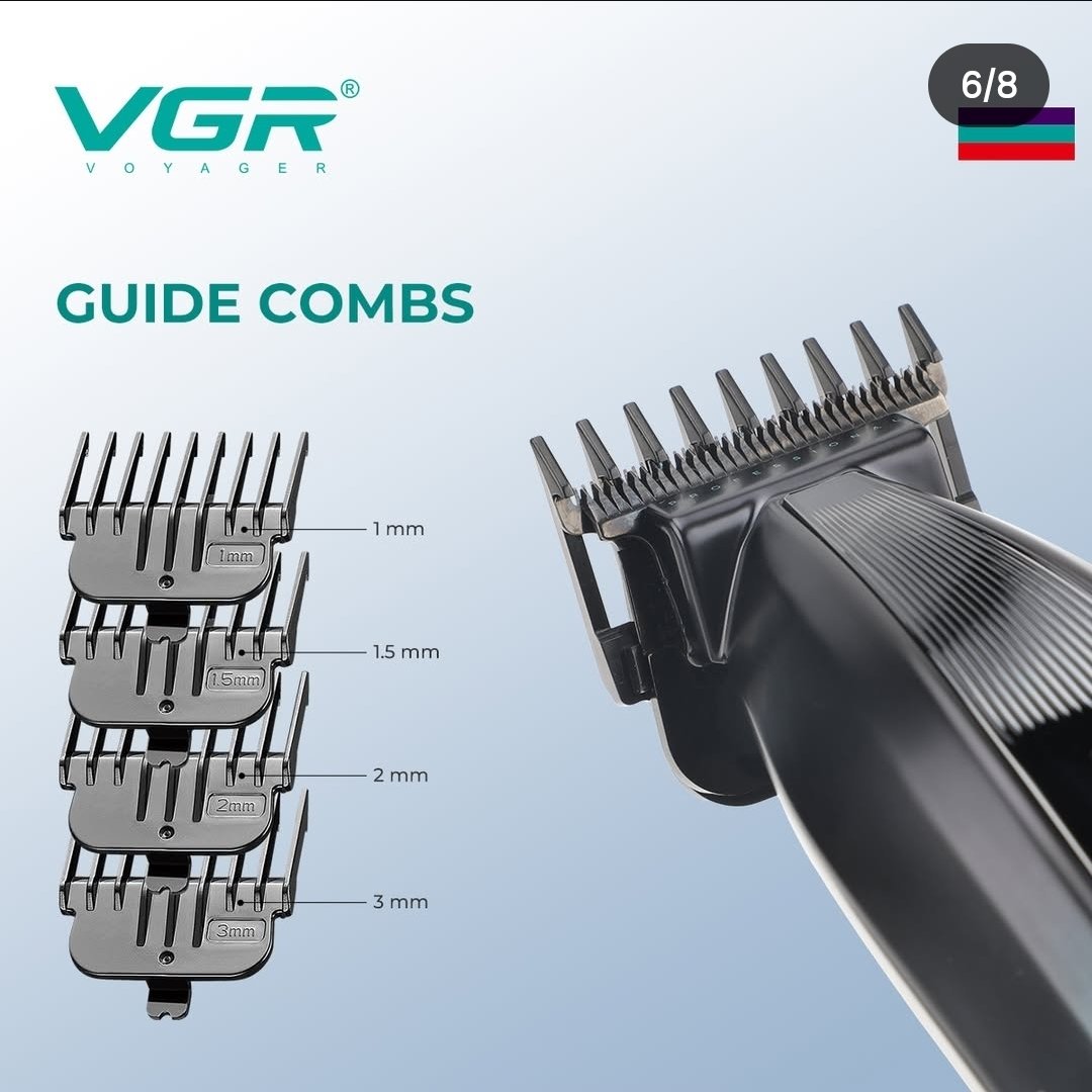 Tondeuse à cheveux V-974 VGR avec écran LCD -Dore - الصورة 5