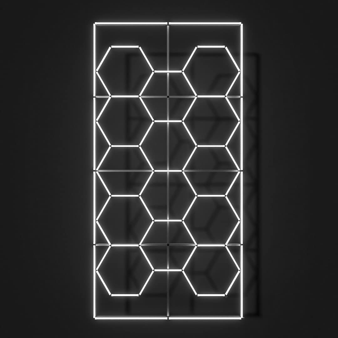 Structure LED Hexagonale 4.80m × 2.40m - الصورة 4