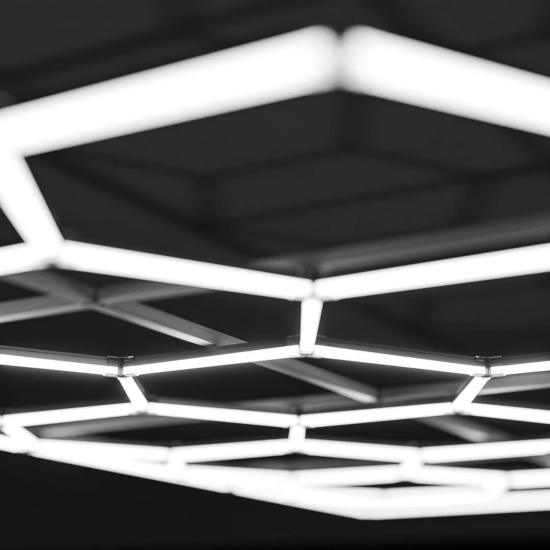Structure LED Hexagonale 4.80m × 2.40m - الصورة 8