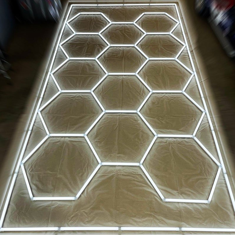 Structure LED Hexagonale 4.80m × 2.40m - الصورة 10