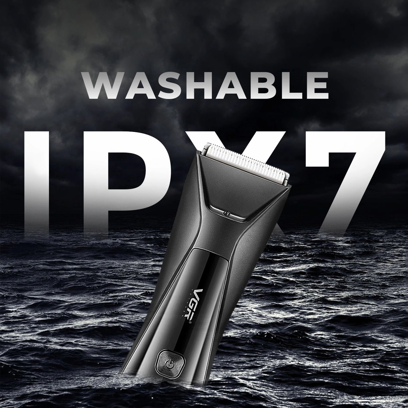 VGR V-938 Professional Cord/Cordless Body Trimmer for full-body grooming (Black) - الصورة 10