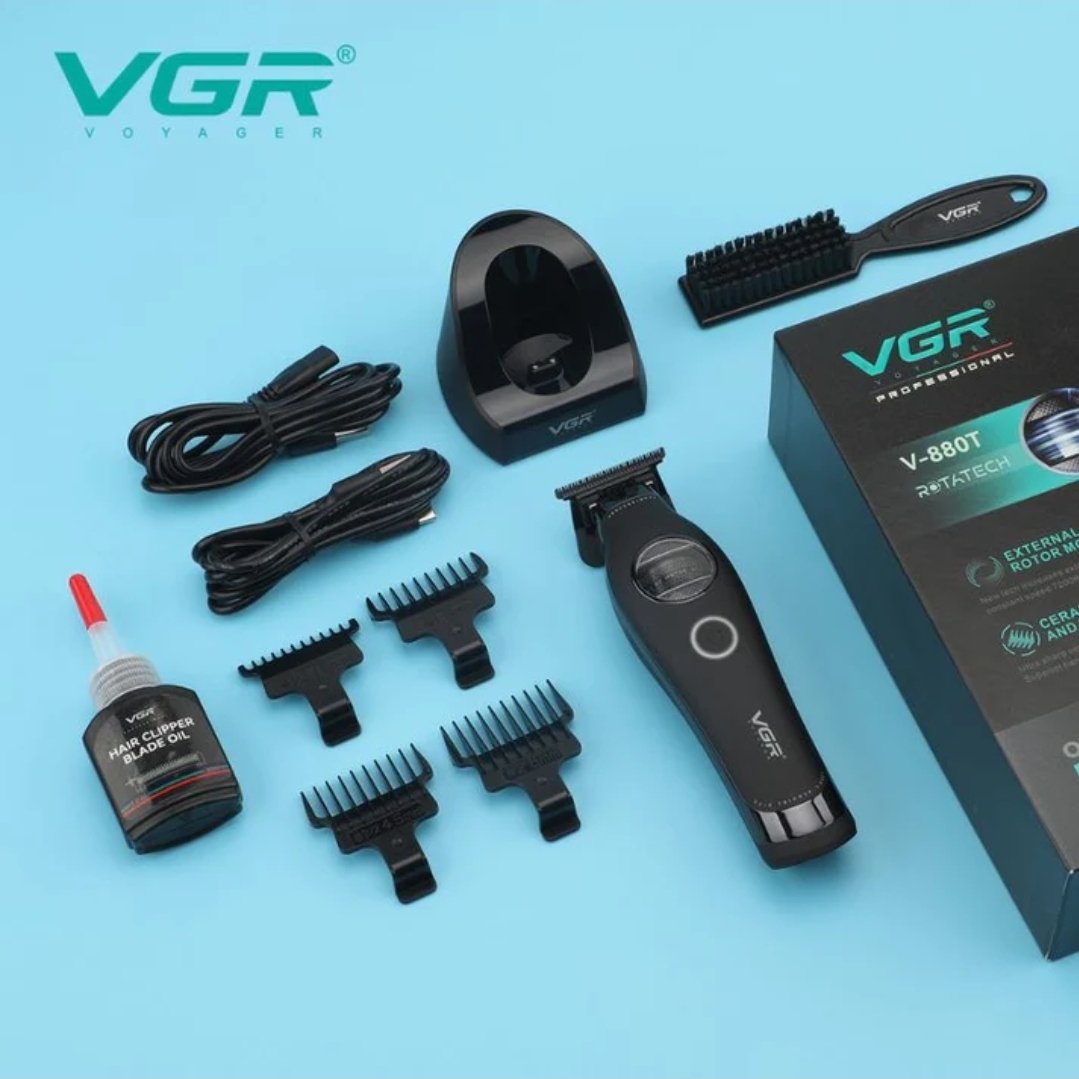 Rasoir et tondeuse professionnels pour la barbe et les cheveux VGR V-880T - الصورة 2