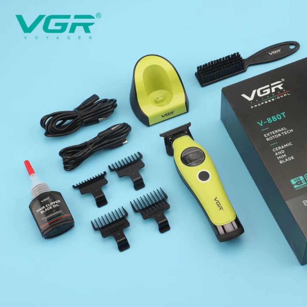 Rasoir et tondeuse professionnels pour la barbe et les cheveux VGR V-880T - الصورة 5