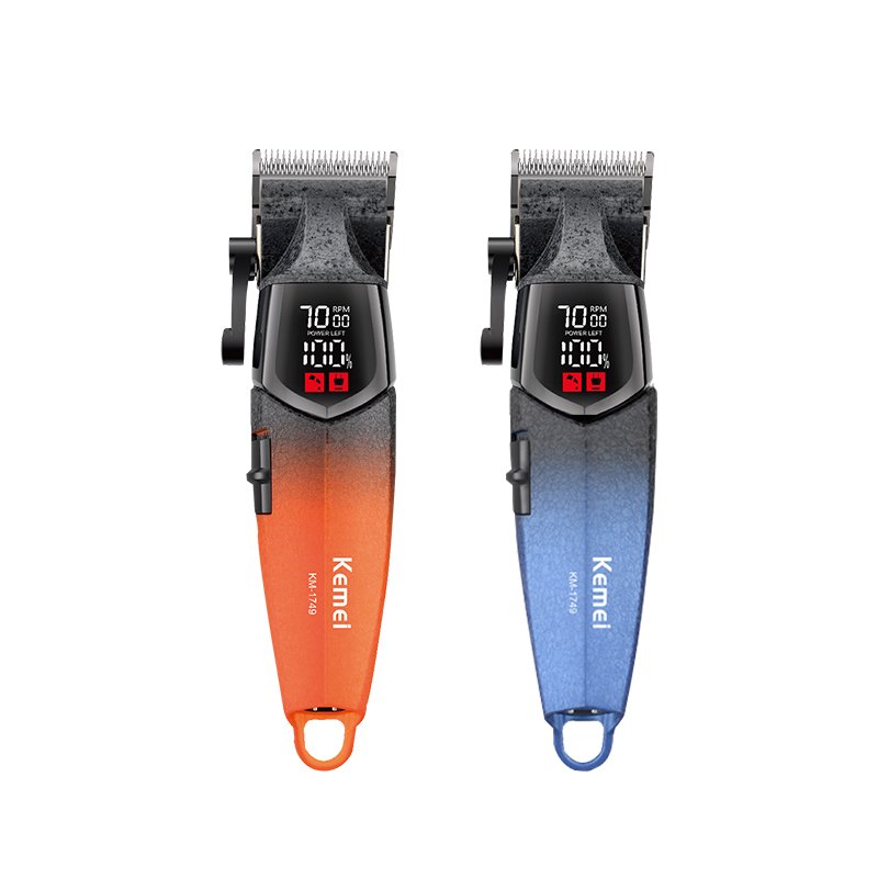 Tandeuse cheveux kemei 1749 BLEU - الصورة 2